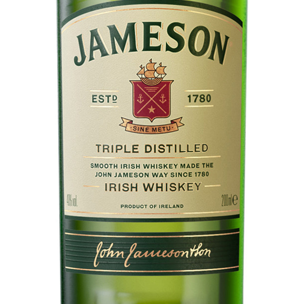 Jameson Triple Distilled Irish Whiskey 200 ml product image 9