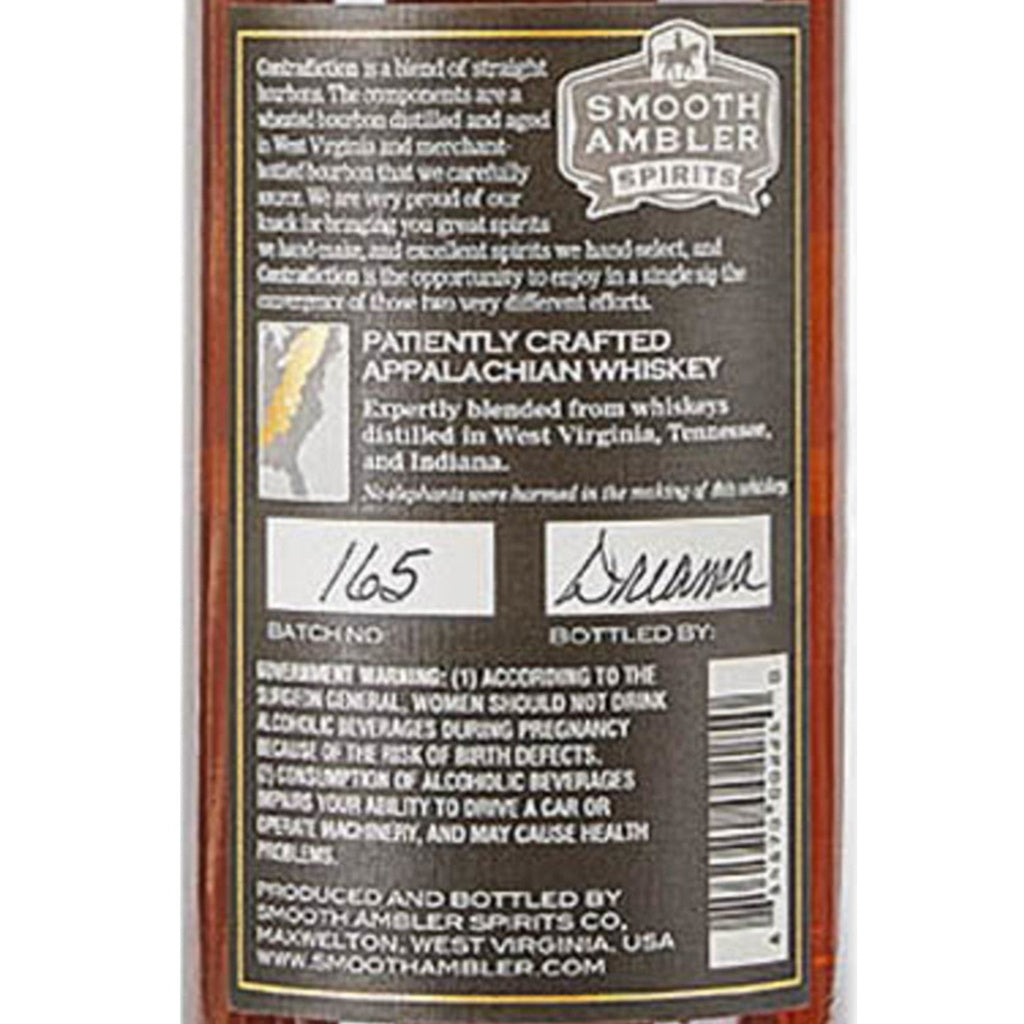Smooth Ambler Contradiction Bourbon 750 ml product image 6
