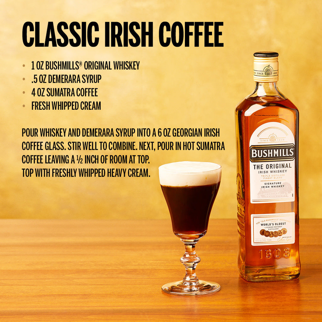 Bushmills Original White Label Irish Whiskey 750 ml product image 2