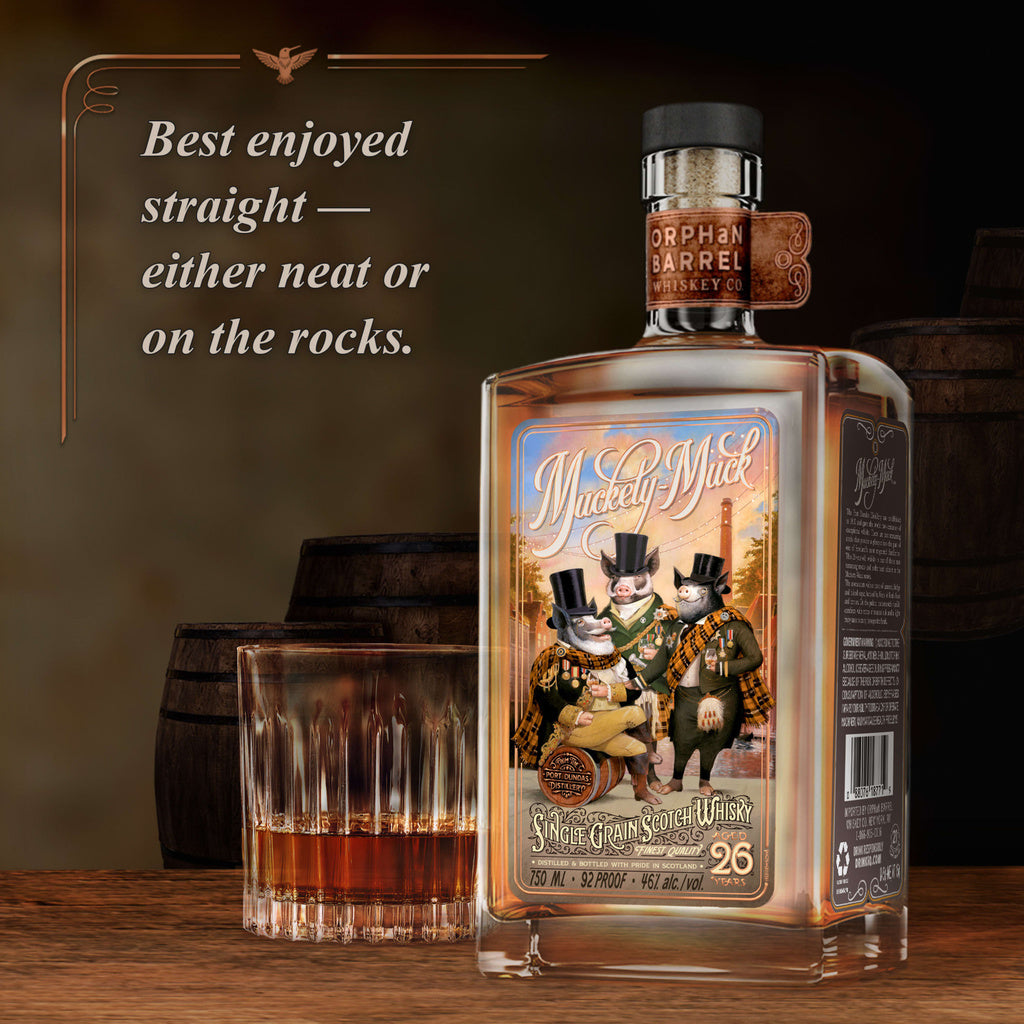 Orphan Barrel Muckety Muck Single Grain Scotch 26 year 750 ml product image 4