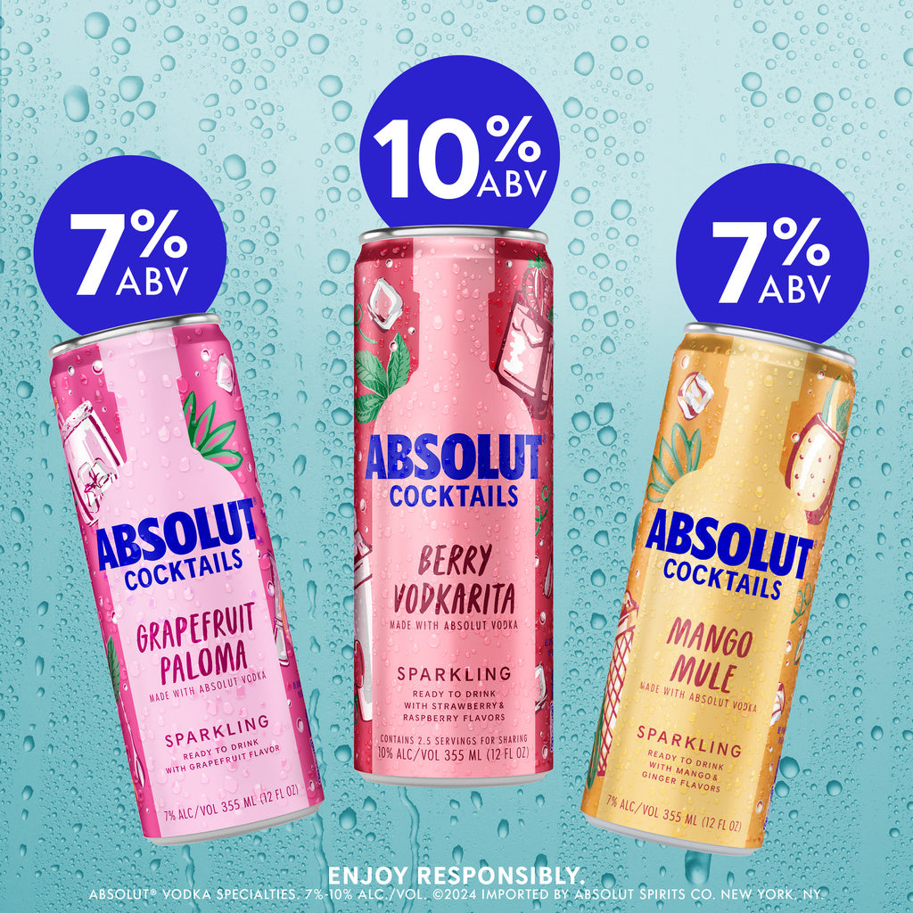 Absolut Cocktail Berry Vodkarita 355ml product image 6