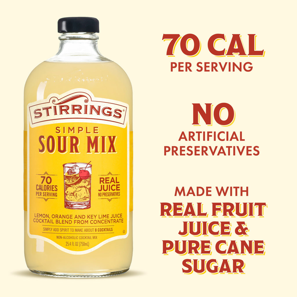 Stirrings Sour Cocktail Mix 750 ml product image 7