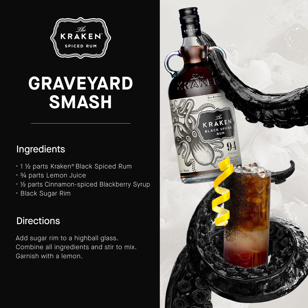 The Kraken White Black Spiced rum 50 ml product image 25