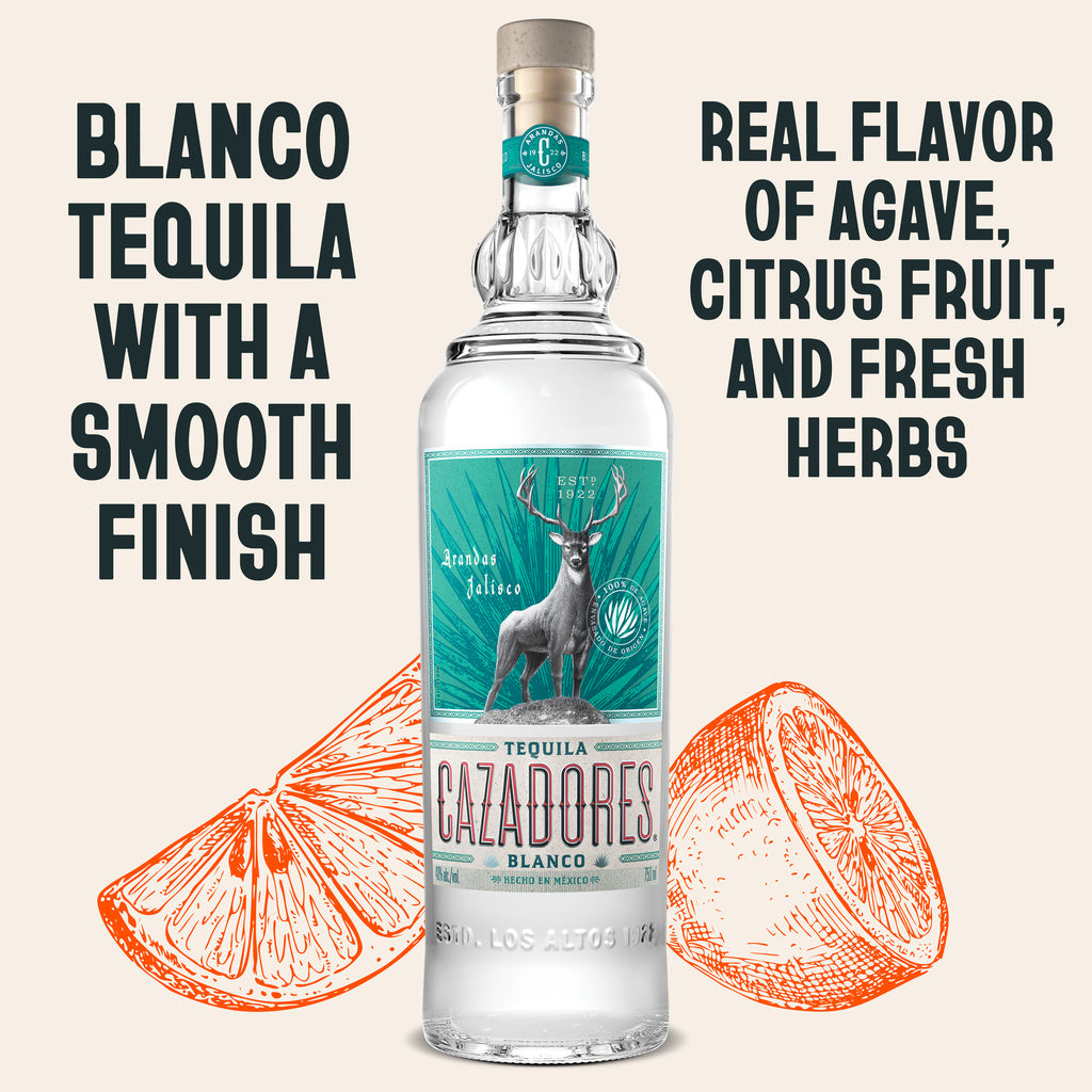 Cazadores Tequila Blanco 750 ml product image 2