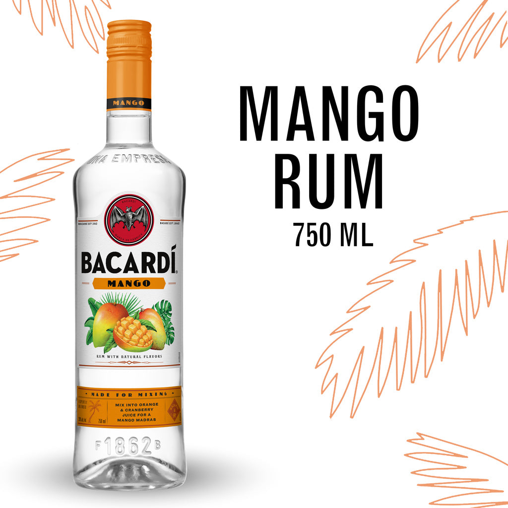 Bacardi Mango Rum 750 ml product image 3
