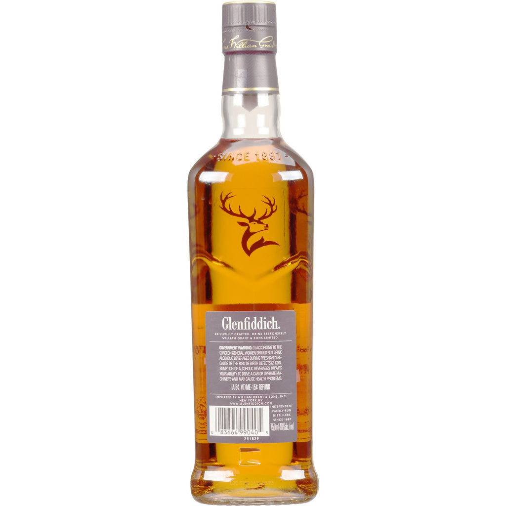 Glenfiddich 15 Year Single Malt Scotch Whisky Solera Aged 750 ml product image 3