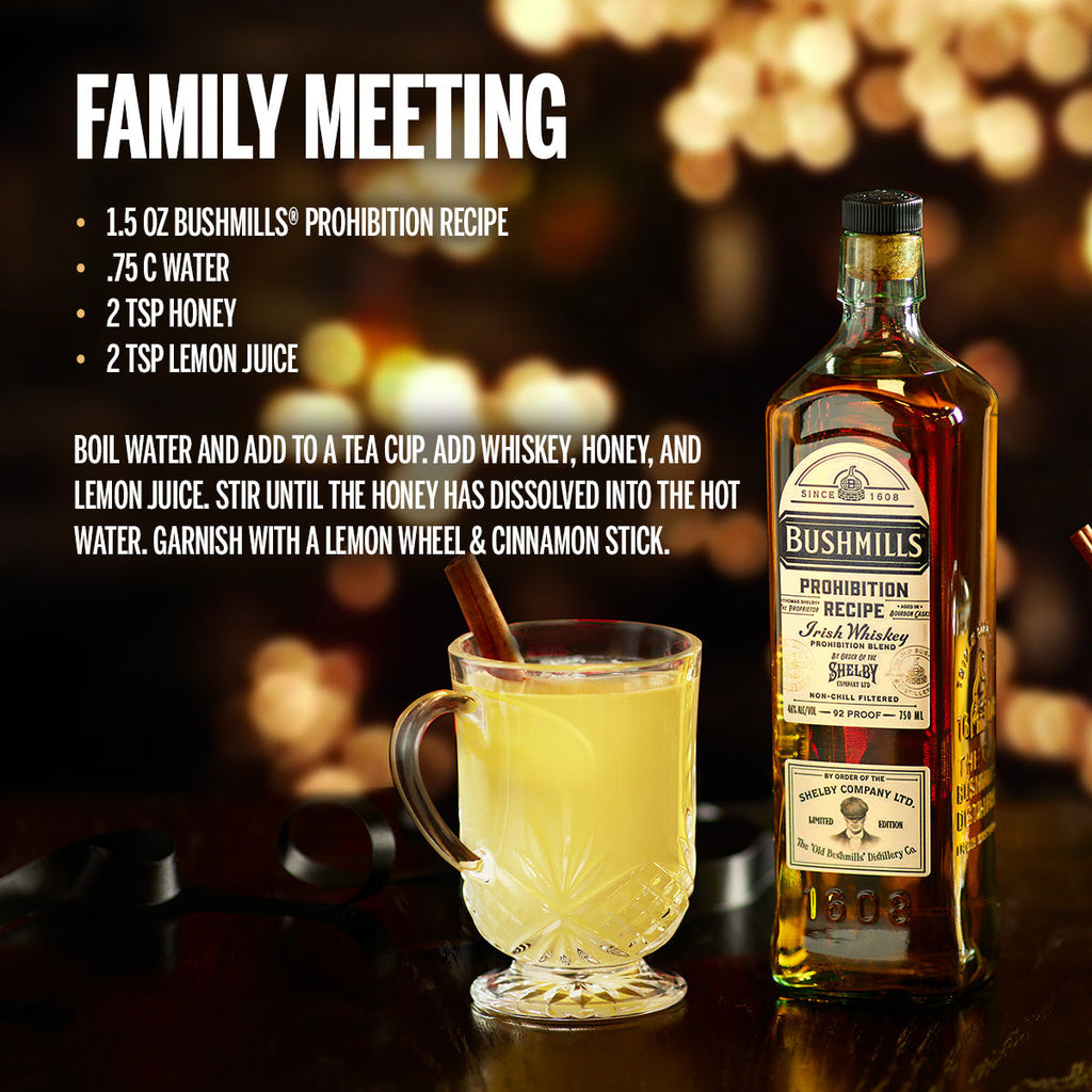 Bushmills Prohibition Recipe Irish Whiskey Limited Edition 750 ml product image 9