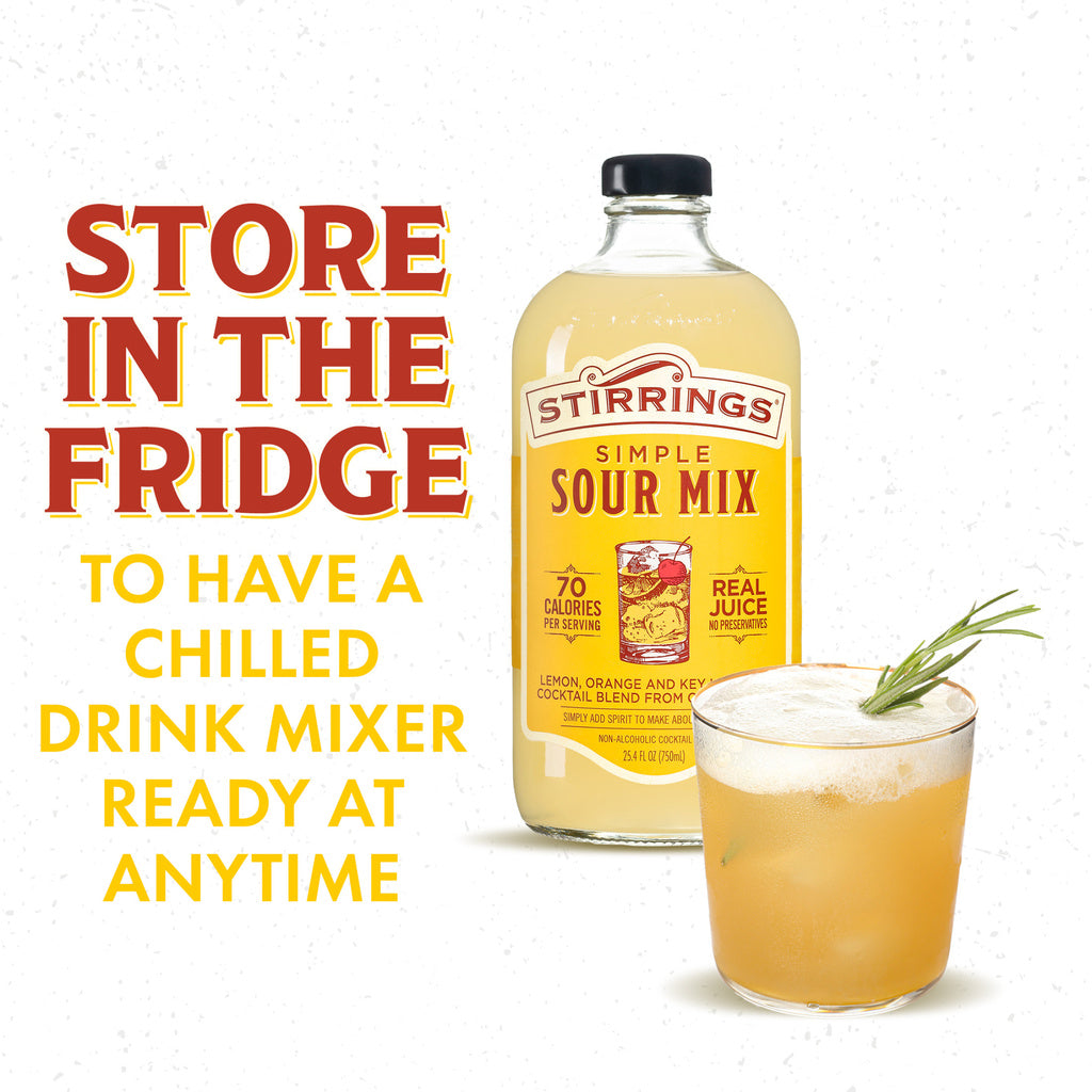 Stirrings Sour Cocktail Mix 750 ml product image 4
