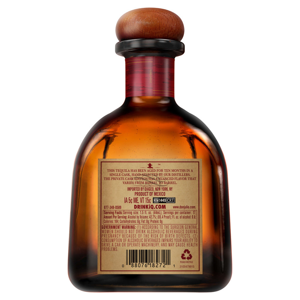 Don Julio Private Cask Reposado 750 ml product image 2