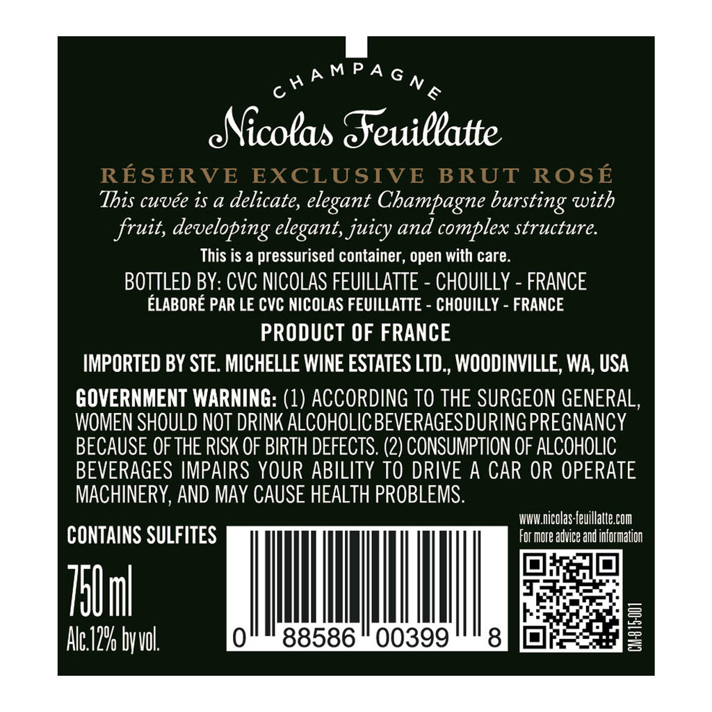 Nicolas Feuillatte Brut Rose 750 ml product image 2