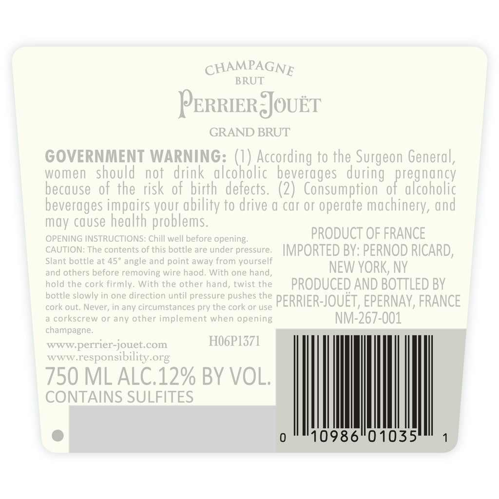 Perrier Jouet Grand Brut 750 ml product image 4