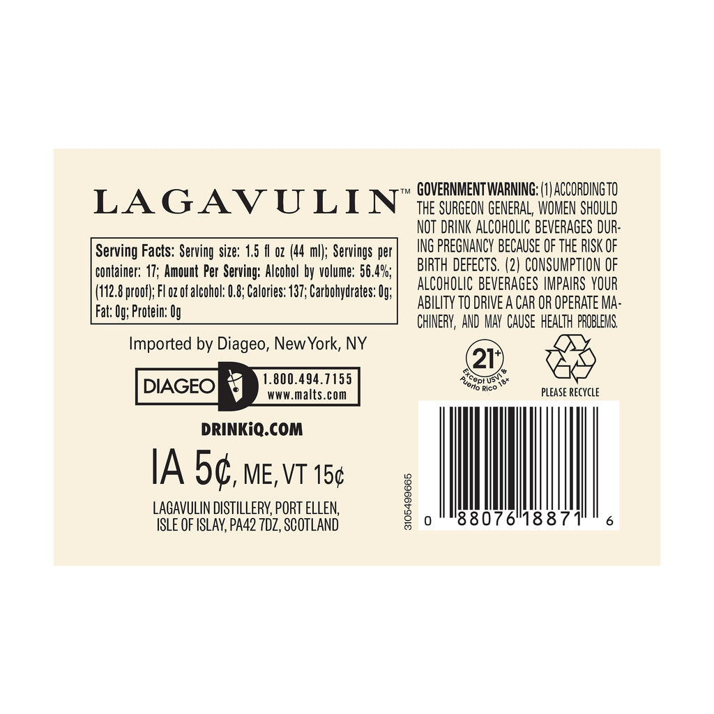 Lagavulin Islay Single Malt Scotch Whisky 2023 Edition 12 year 750 ml product image 5