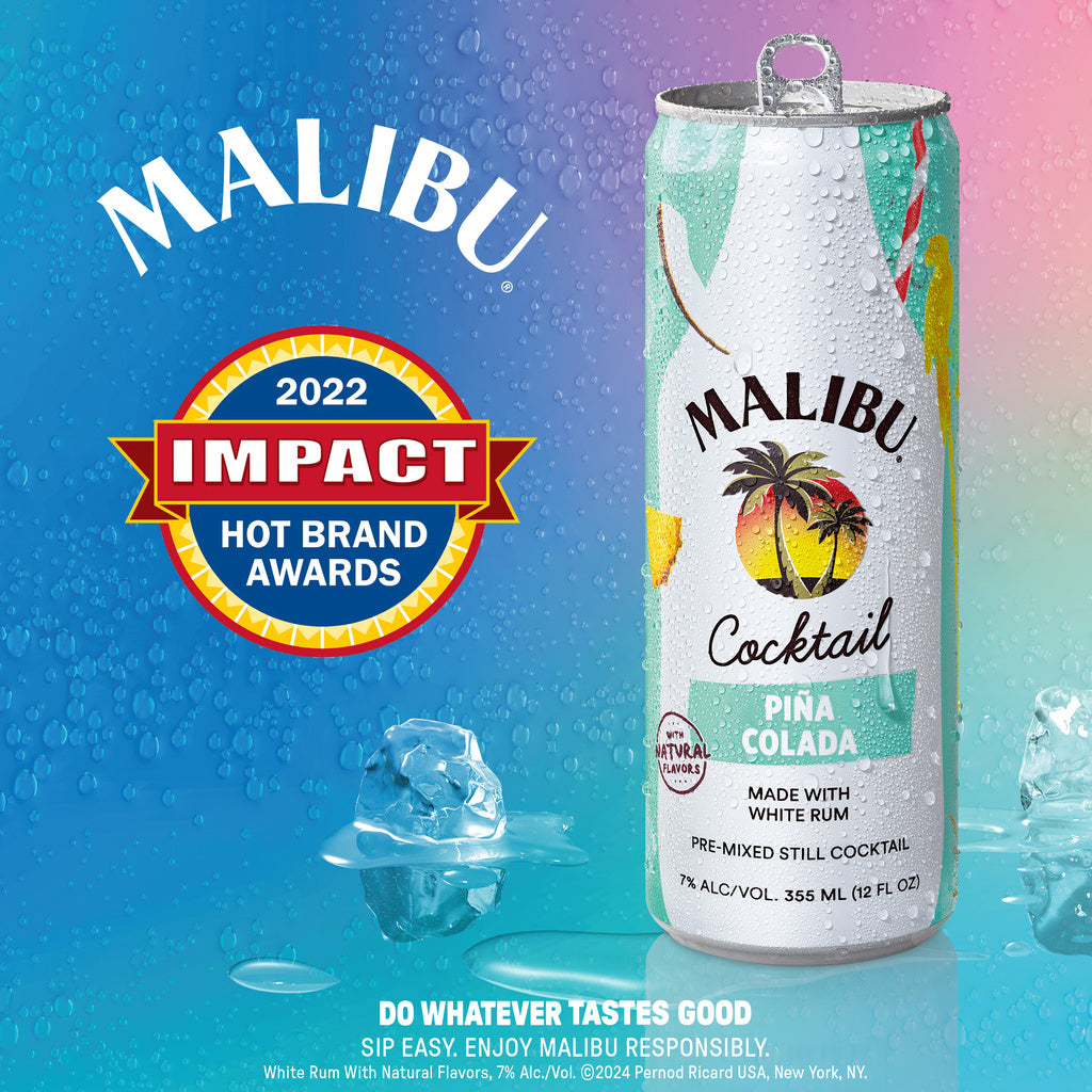 Malibu Malibu Pina Colada Cocktail (4pack) 355ml product image 5