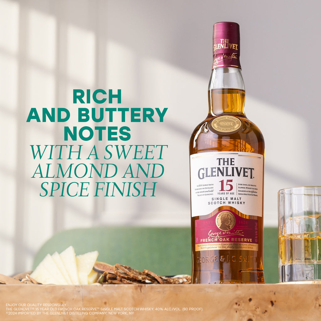 The Glenlivet 15 Years Single Malt Scotch 750 ml product image 15