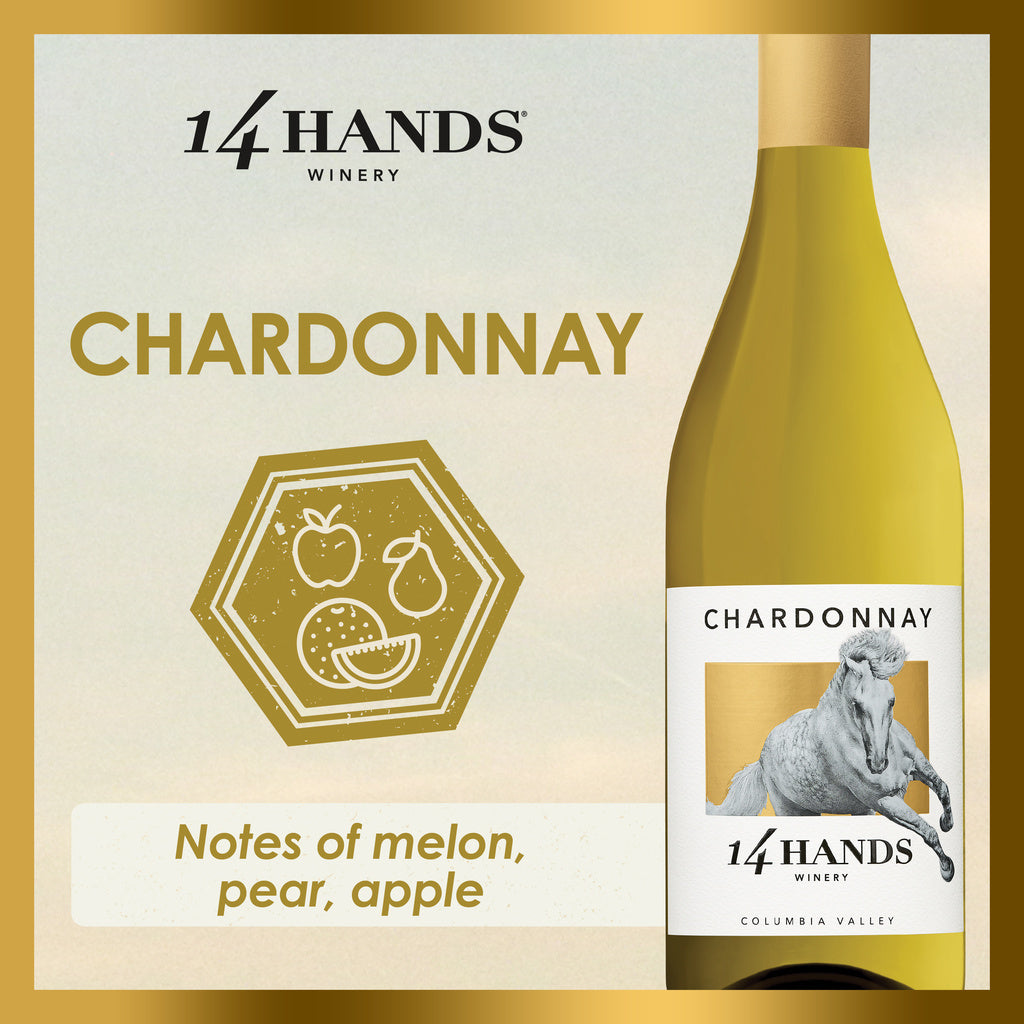 14 Hands Chardonnay 2019 750 ml product image 6