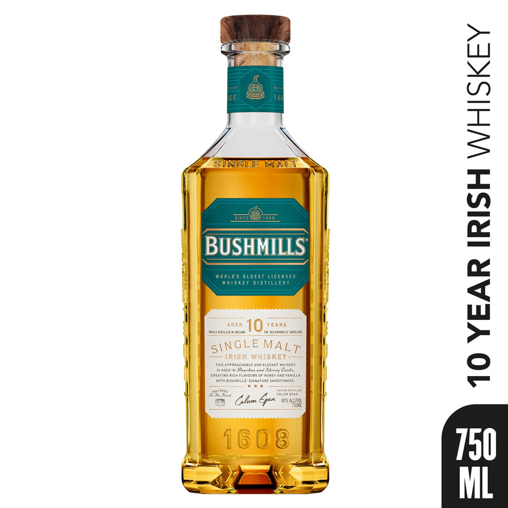 Bushmills 10 Year Single Malt 750 ml