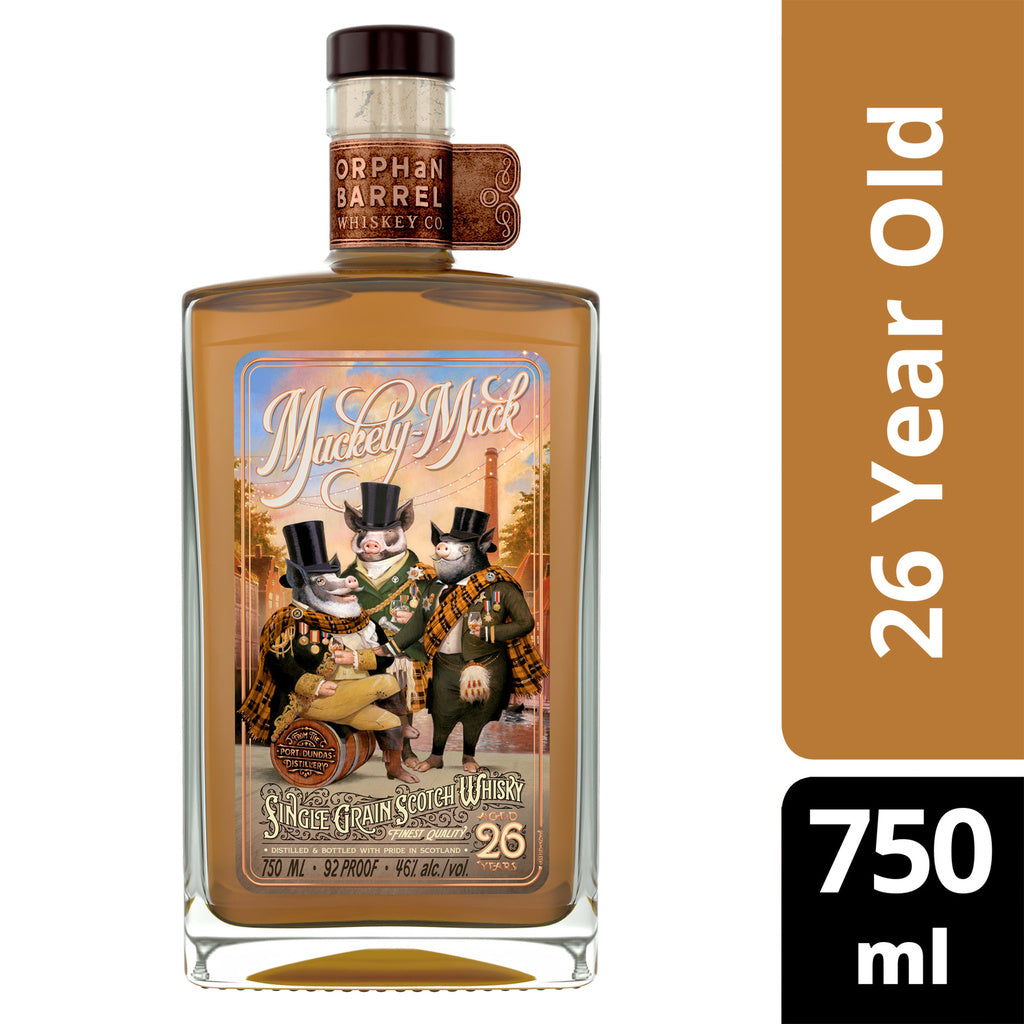 Orphan Barrel Muckety Muck Single Grain Scotch 26 year 750 ml