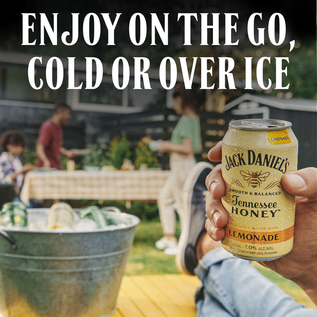Jack Daniels Whiskey Honey & Lemonade 4x355ml product image 2