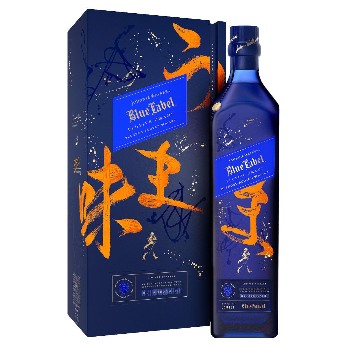 Johnnie Walker Blue Label Elusive Umami Blended Scotch Whisky 750 ml product image 2
