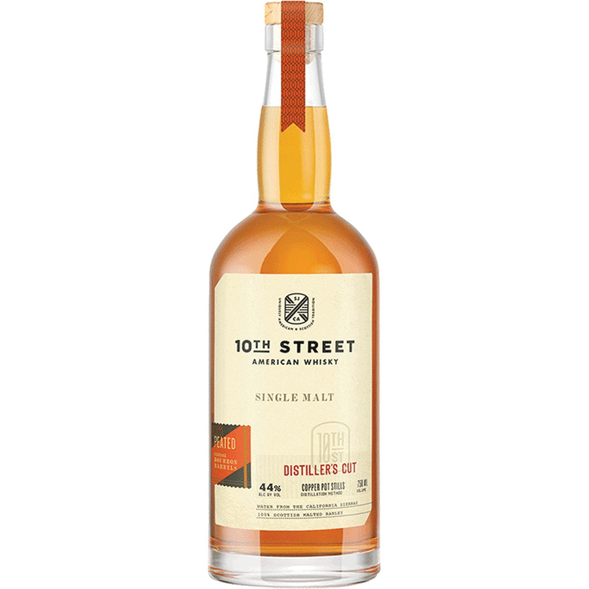 10th Street American Single Malt Distillers Cut 750 ml
