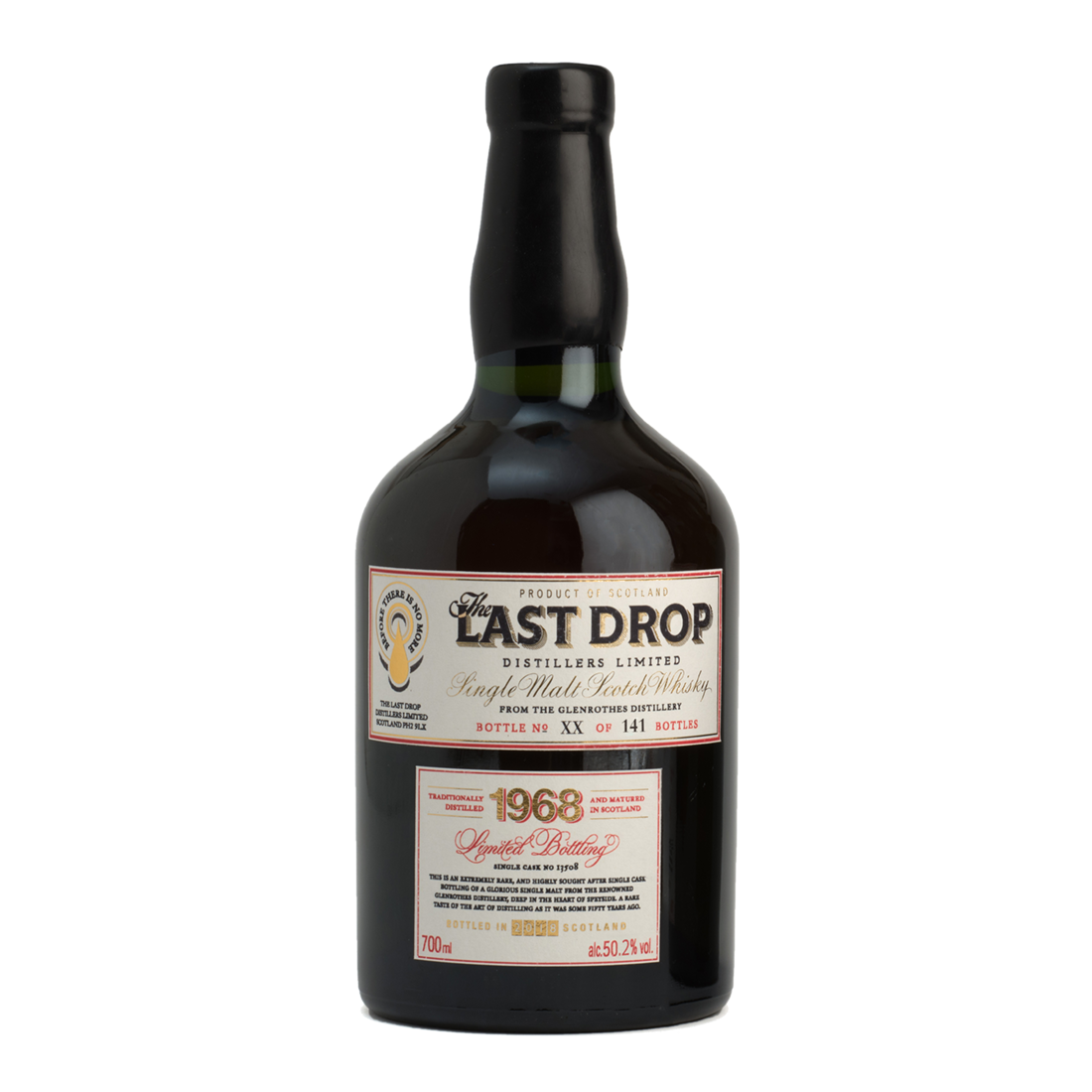 The Last Drop Glenrothes Cask 13508 #140 1968 750 ml