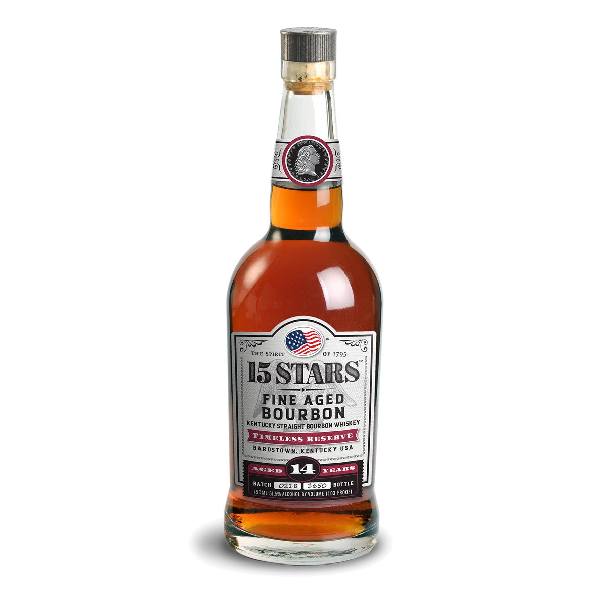 15 Stars Bourbon Timeless Reserve 14 year 750 ml