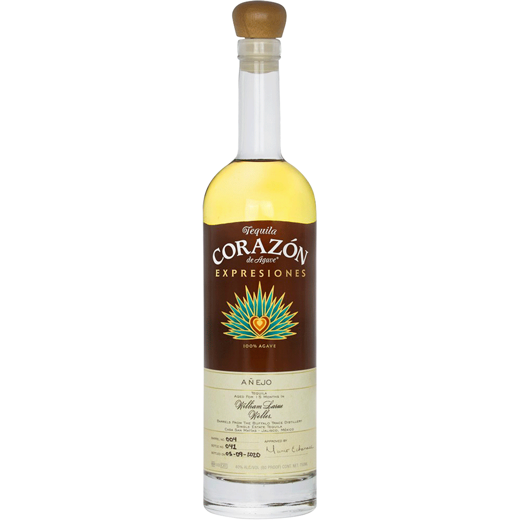 Tequila Corazon Expresiones Añejo William Larue Weller Batch 013 750 ml
