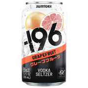 Suntory - 196 Grapefruit Vodka Seltzer (4 pack)