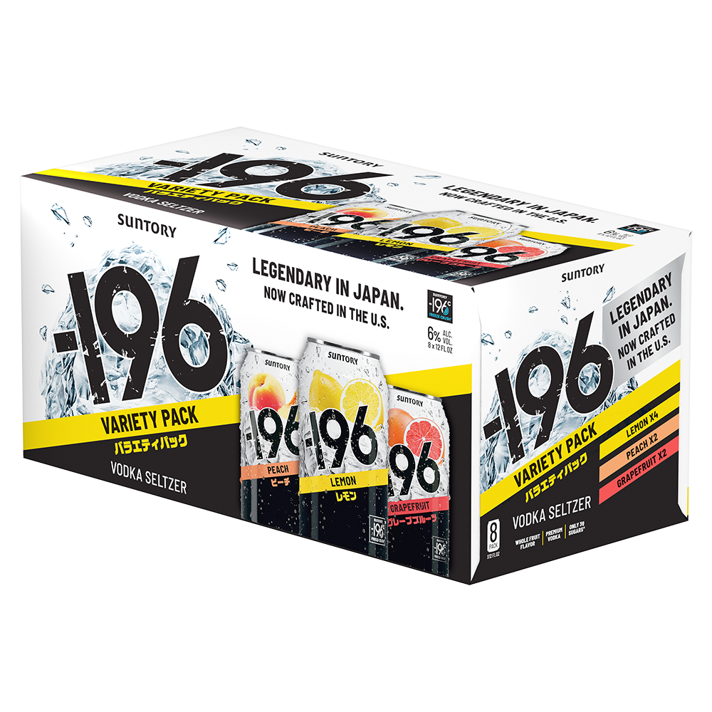 196 Suntory Variety 8 Pack (4 Flavors) 355 ml