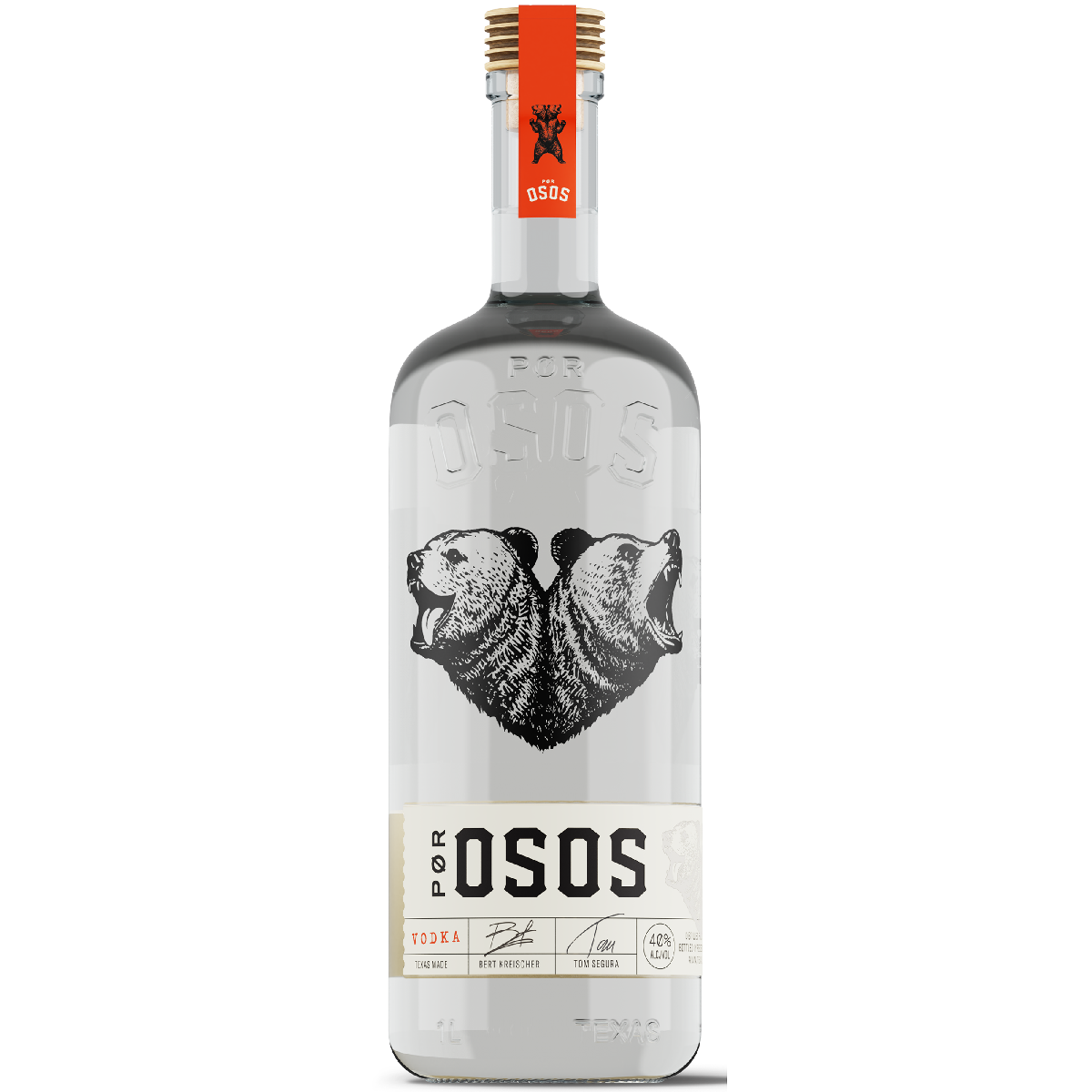 Por Osos Vodka 1 L