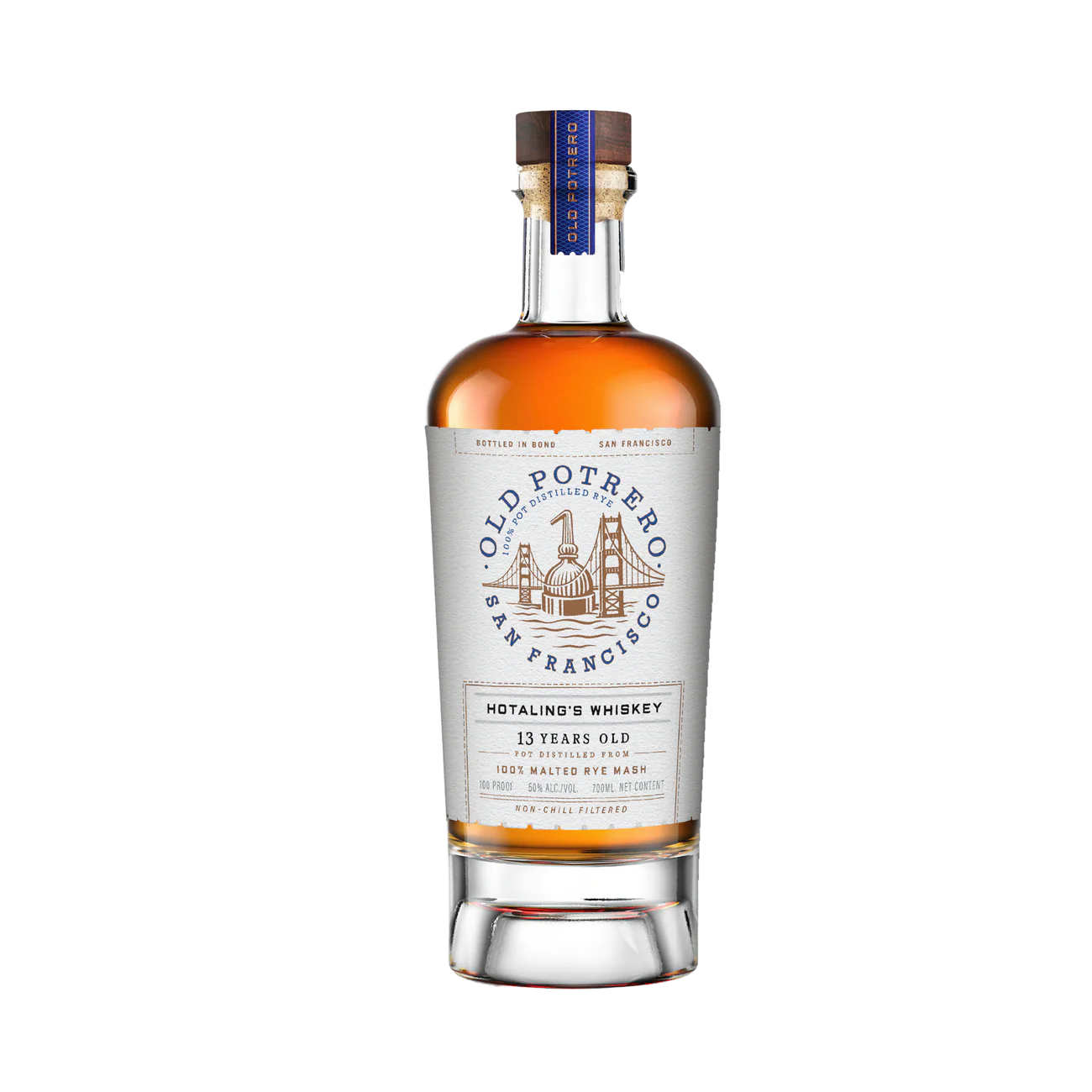 Old Potrero Hotaling's Bottle in Bond 13 Year Rye Whiskey 750 ml product image 2