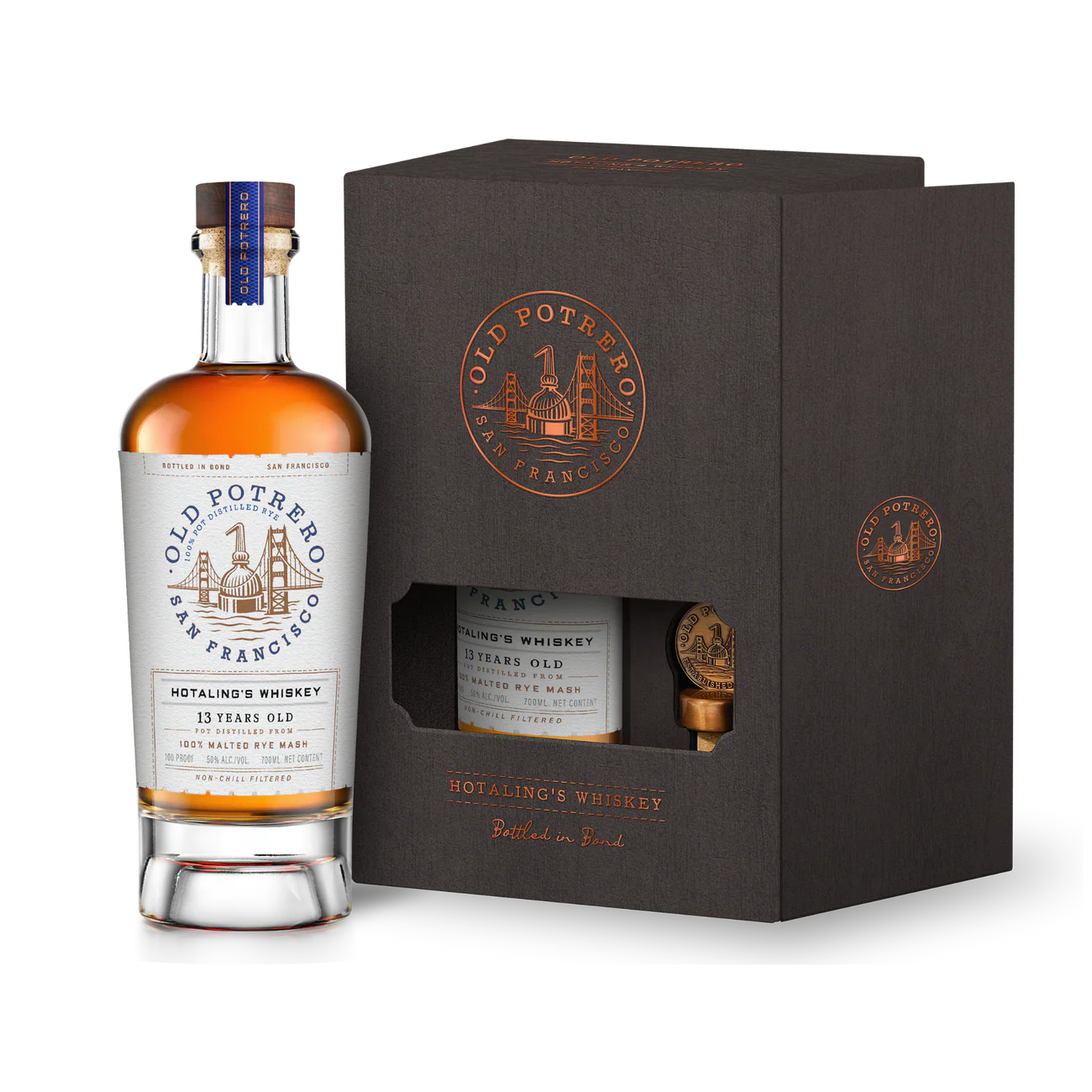 Old Potrero Hotaling's Bottle in Bond 13 Year Rye Whiskey 750 ml