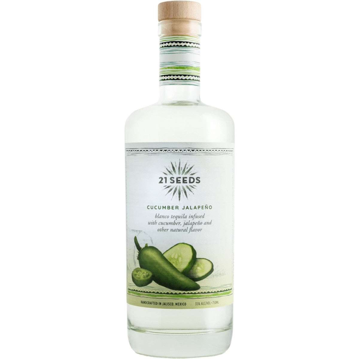 21 Seeds Cucumber Jalapeno 750 ml