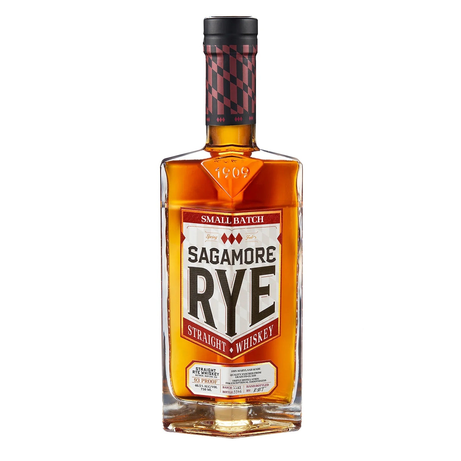 Sagamore Rye Small Batch Straight Rye Whiskey 750 ml