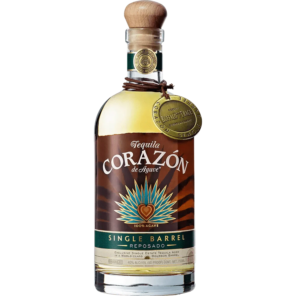 Corazon Reposado Blanton's Barrel Finish Tequila (Private Selection) 750 ml product image 7