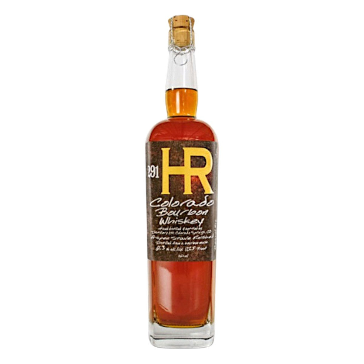 291 Colorado "The HR" Bourbon Whiskey