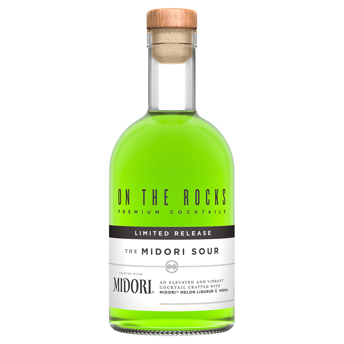 On the Rocks Limited Release the Midori Sour 375 ml