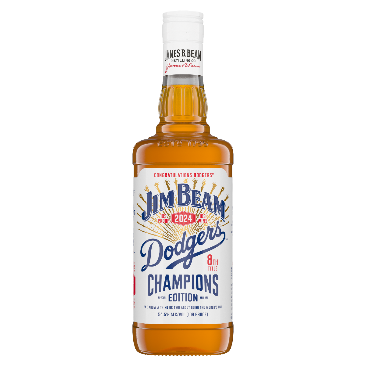 Jim Beam Dogers 8th Title Champions Edition 2024 750 ml