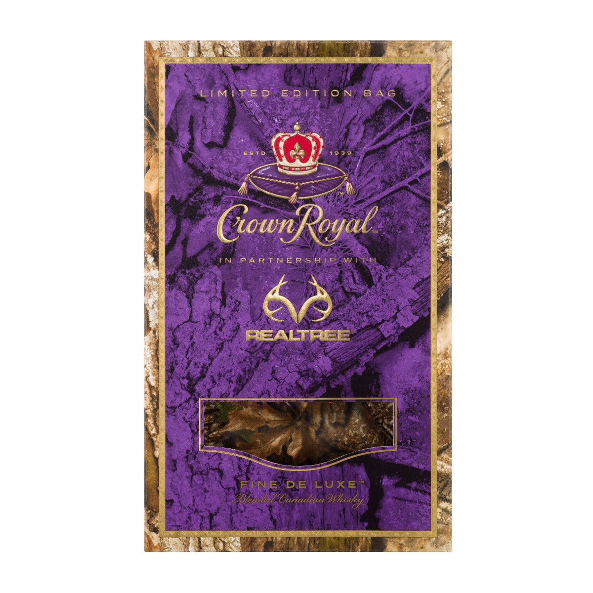 Crown Royal REALTREE Limited Edition Fine De Luxe 750 ml product image 3