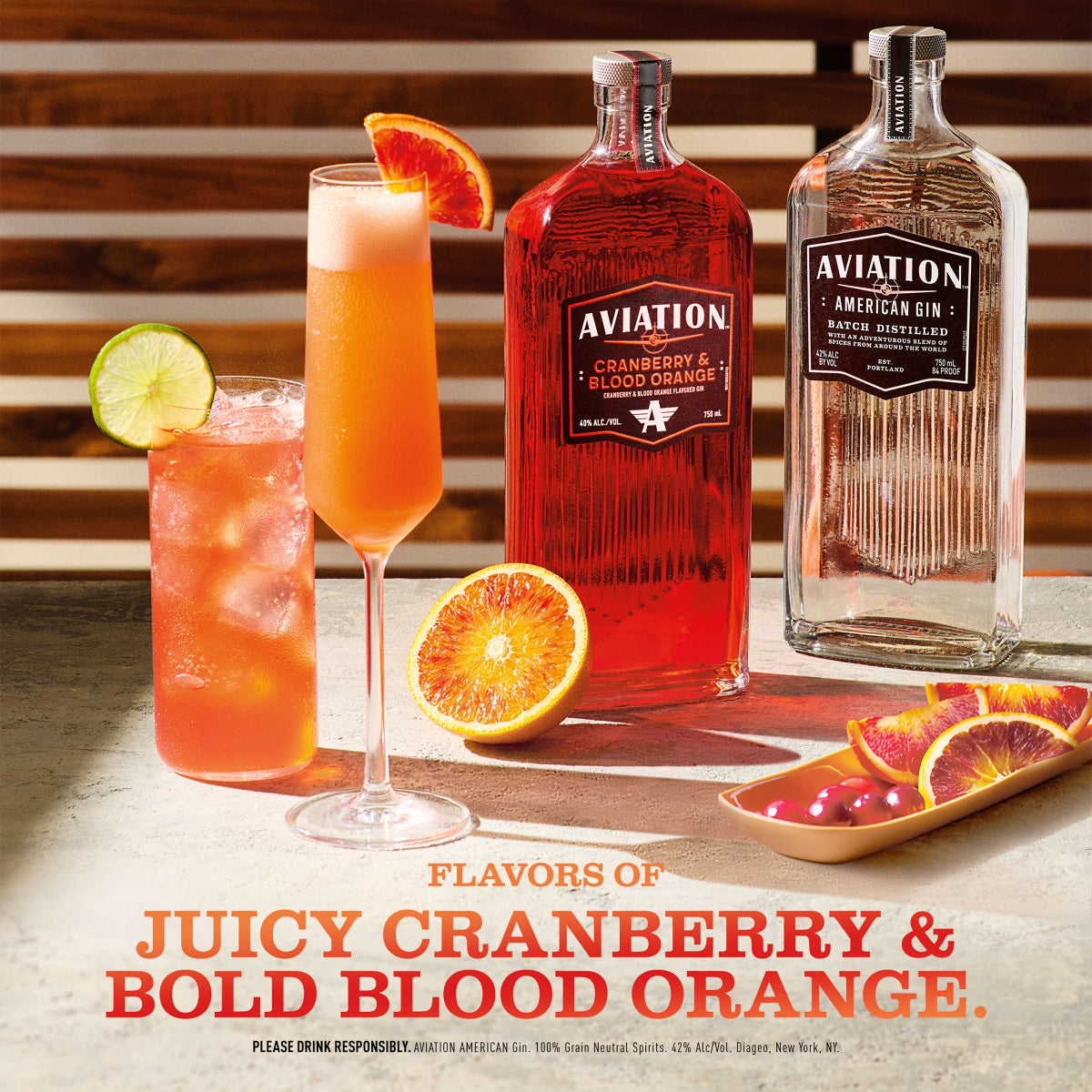 viation Cranberry & Blood Orange Flavored Gin 750 ml product image 4