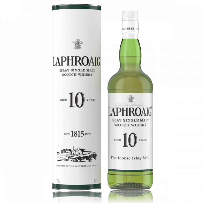 Laphroaig Single Malt Scotch 10 YR 750 ml