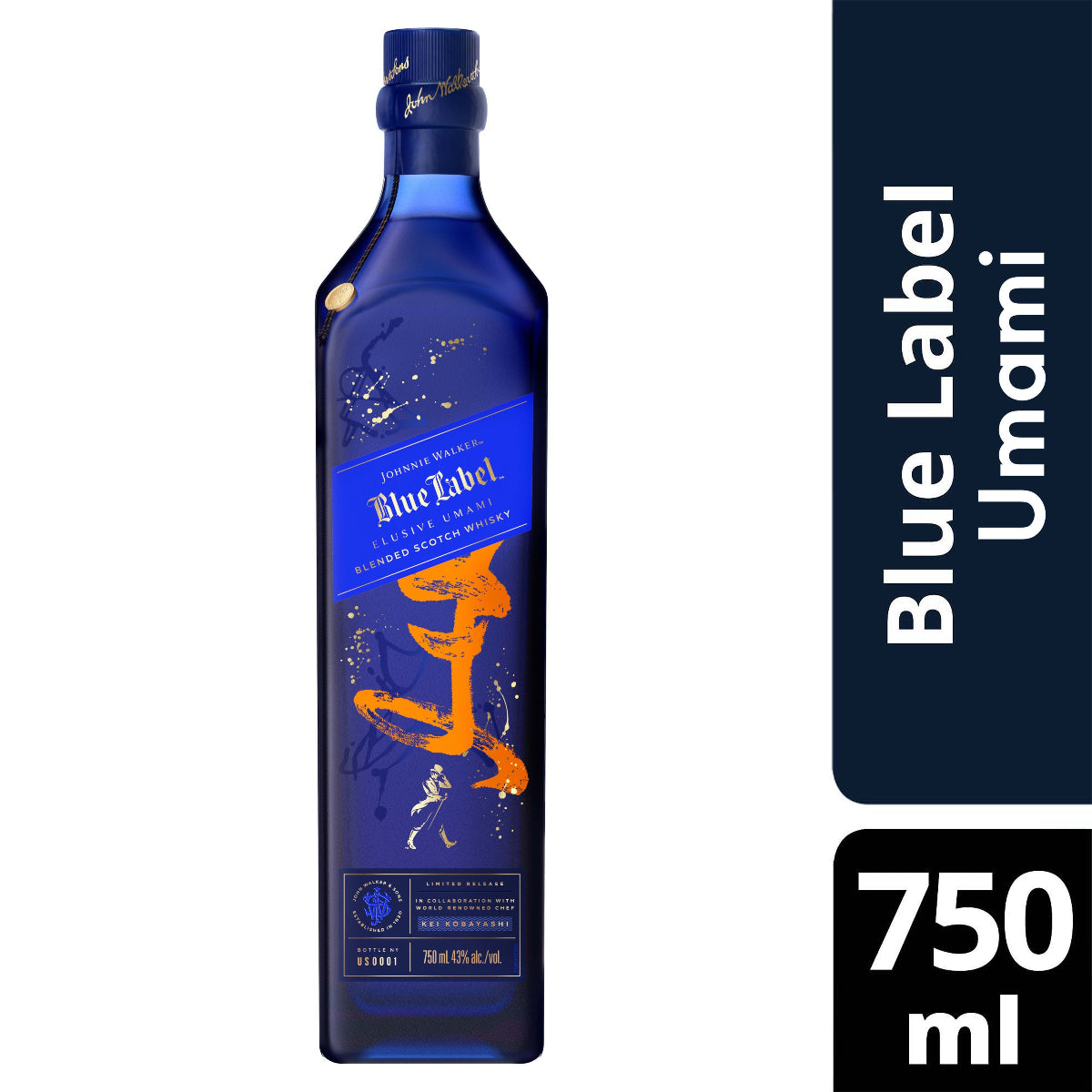 Johnnie Walker Blue Label Elusive Umami Blended Scotch Whisky 750 ml