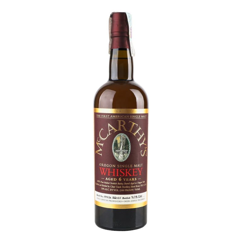 McCarthy's Oregon Single Malt Whiskey 6 year 750 ml