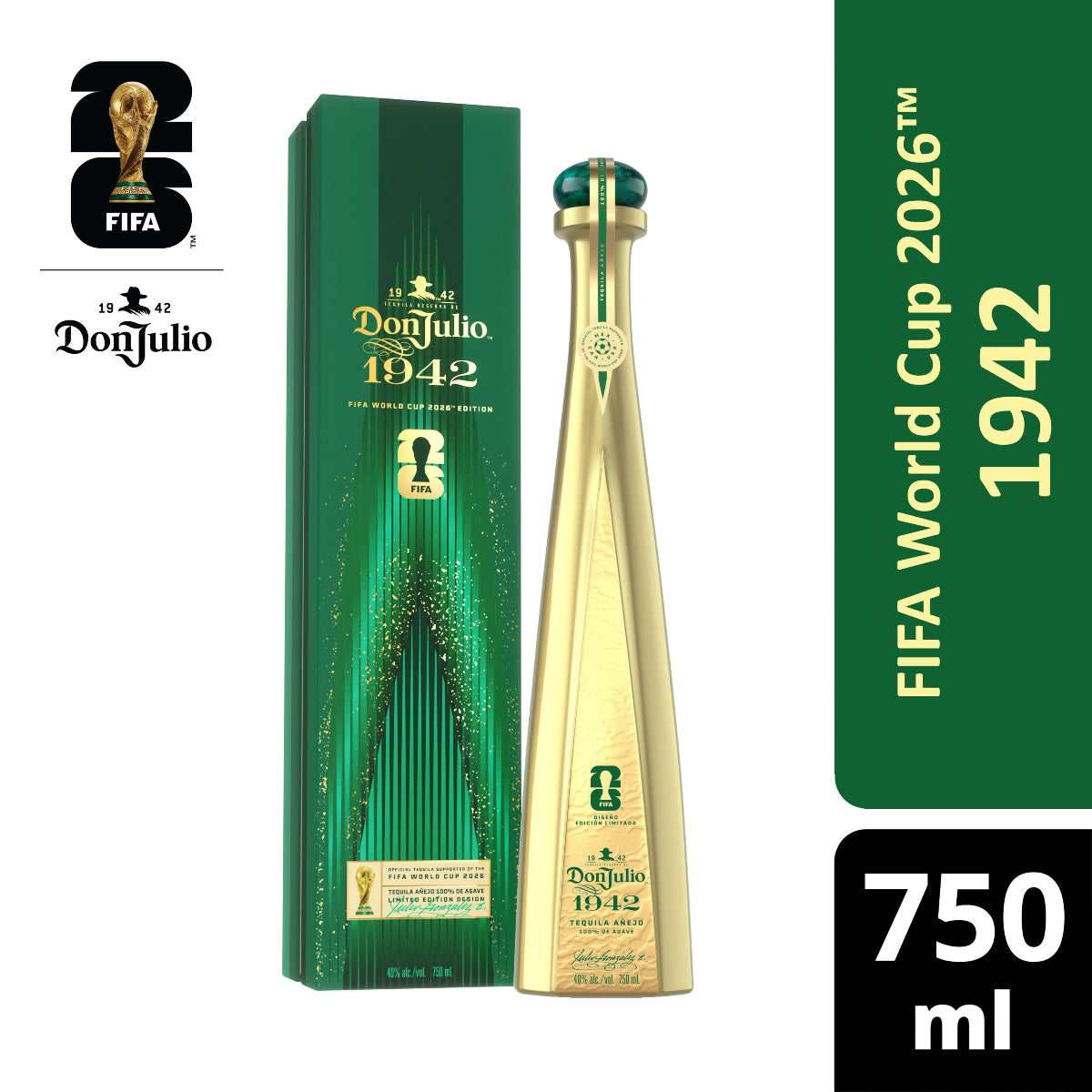 Don Julio 1942 FIFA World Cup 2026 Edition 750 ml
