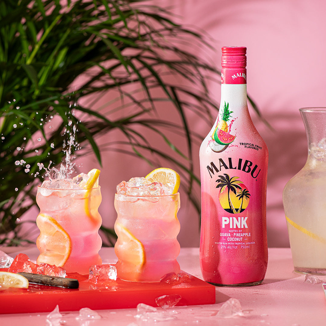 Malibu Pink Rum 750 ml product image 3