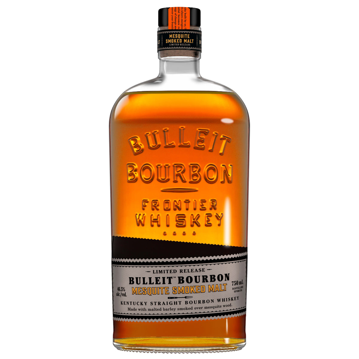 Bulleit Bourbon Mesquite Smoked Malt Kentucky Straight Bourbon Whiskey 750 ml product image 2