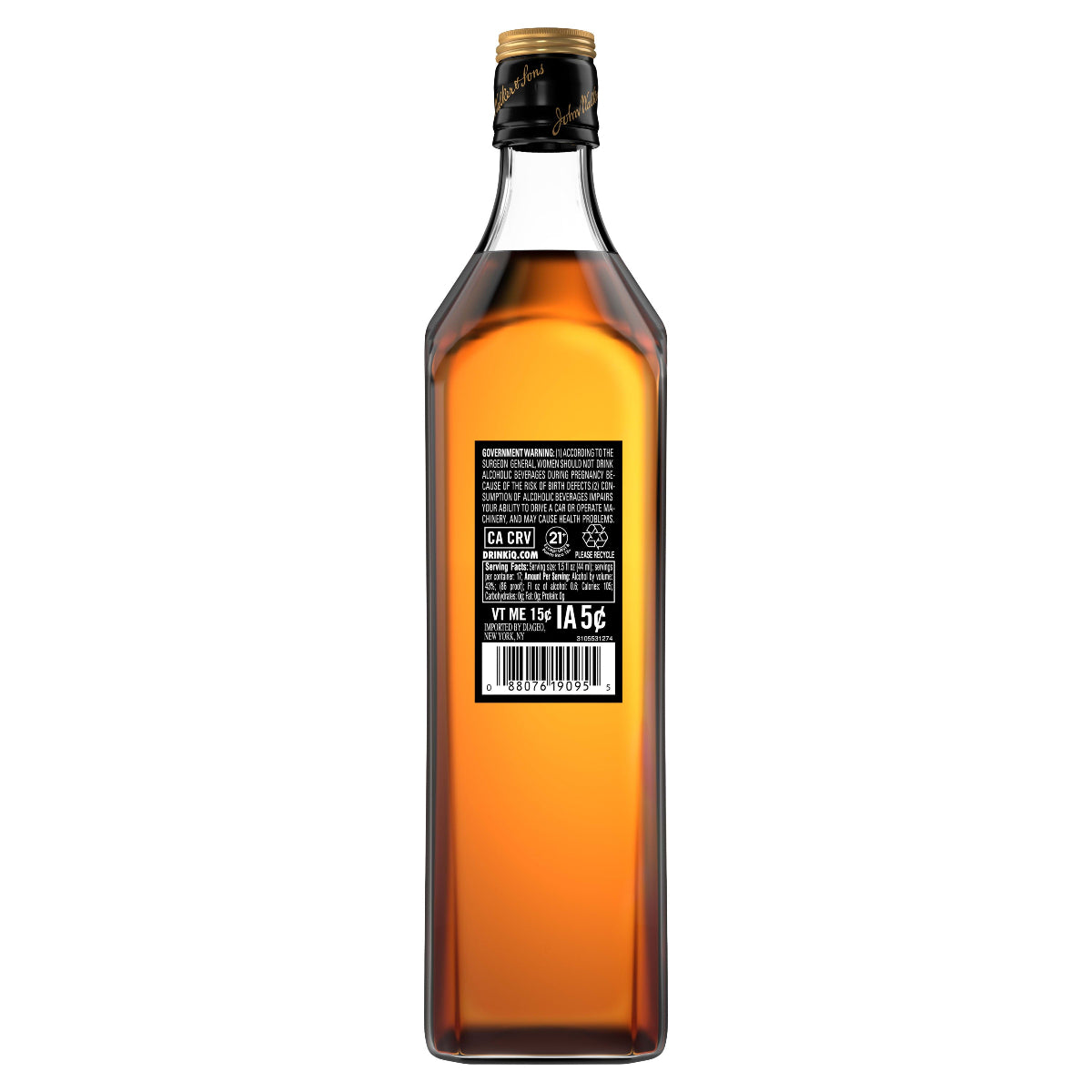 Johnnie Walker Black Cask Blended Scotch Whisky 750 ml product image 3