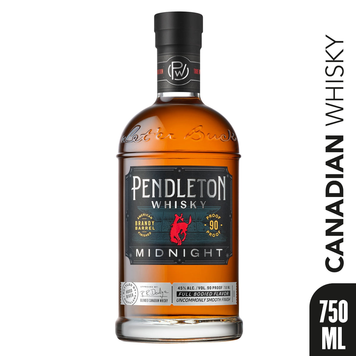 Pendleton Midnight Canadian Whisky 750 ml