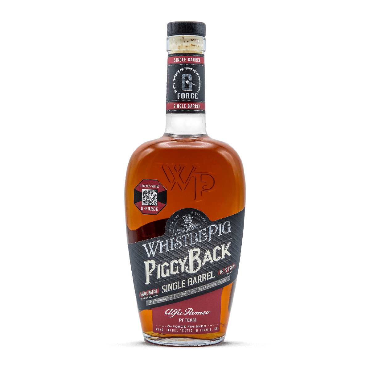 WhistlePig X Alfa Romeo PiggyBack Single Barrel Small Batch