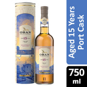 Oban 15 Year Old Port Cask Finish Single Malt Scotch Whisky
